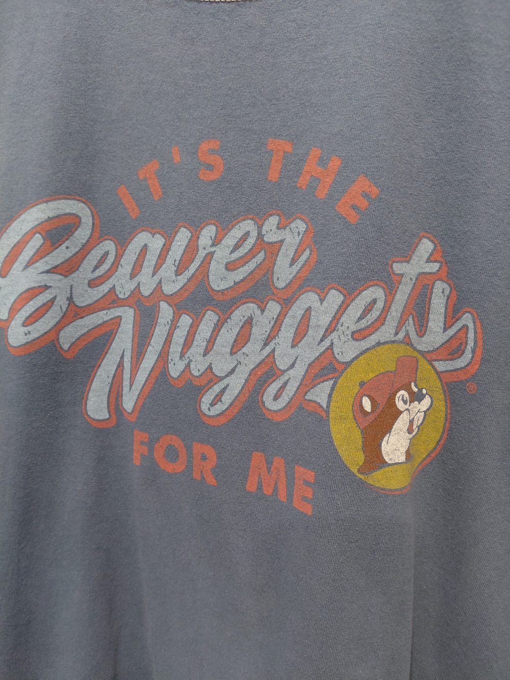 Bucees Graphic Long Sleeve Tee - Blue "Beaver Nuggets" 0969 - Picture 7 of 7